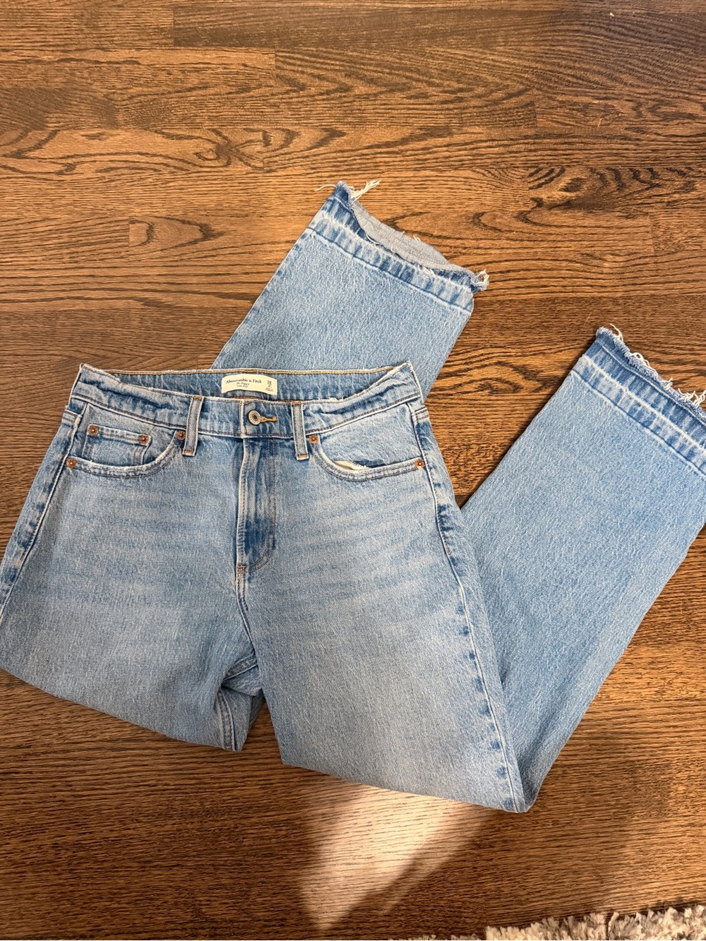 Abercrombie Baggy Low Rise Jeans